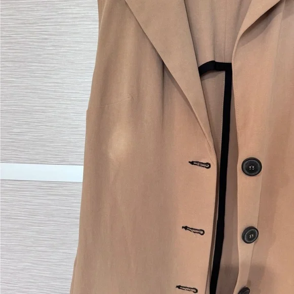 AVTANDIL 2 in 1 Trench Coat In Beige Sz. S - Picture 13 of 16